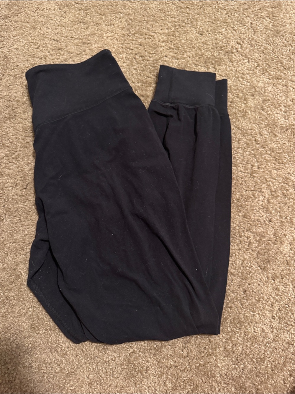 lululemon athletica Black High-Rise Joggers
